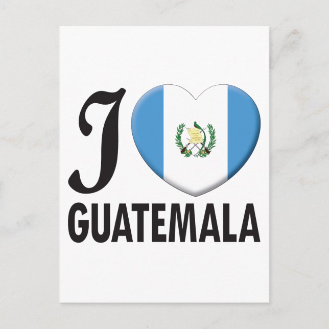 Carte Postale Guatemala Love (Devant)