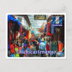 Carte Postale Guatemala - Santo Tomás Chichicastenango -