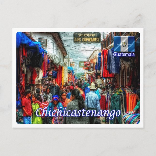 Carte Postale Guatemala - Santo Tomás Chichicastenango - (Devant)