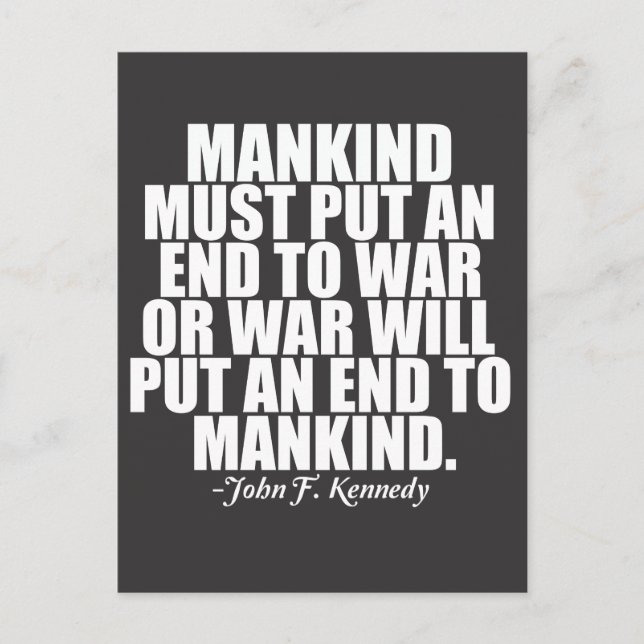 Carte Postale Guerre anti-guerre (Devant)