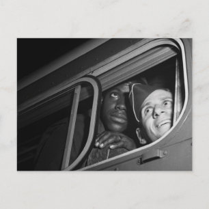 Carte Postale Guerre de l'égalité des chances, années 1940