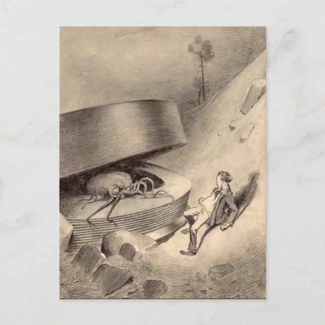 Carte postale Guerre vintage du monde (Devant)