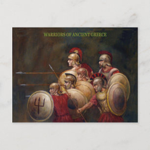 Carte Postale Guerriers