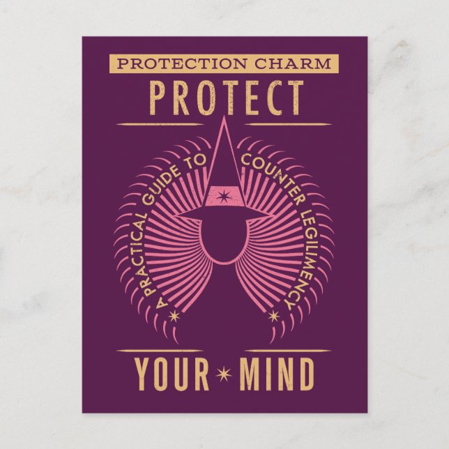 Carte Postale Guide du charme de protection (Devant)