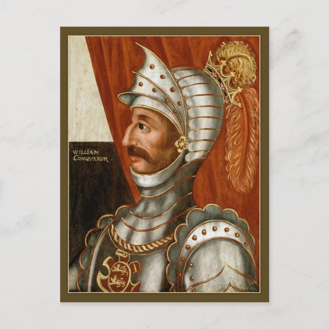 Carte Postale Guillaume le Conquérant britannique inconnu c. 161 (Devant)