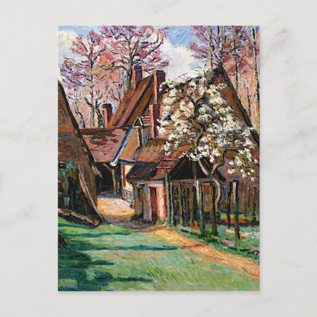 Carte Postale Guillaumin - Cabines à Jouy (Devant)