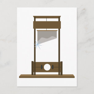 Carte Postale Guillotine