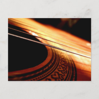 Carte Postale Guitar Gitarr