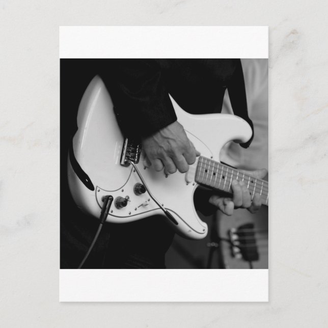 Carte Postale Guitare (Devant)