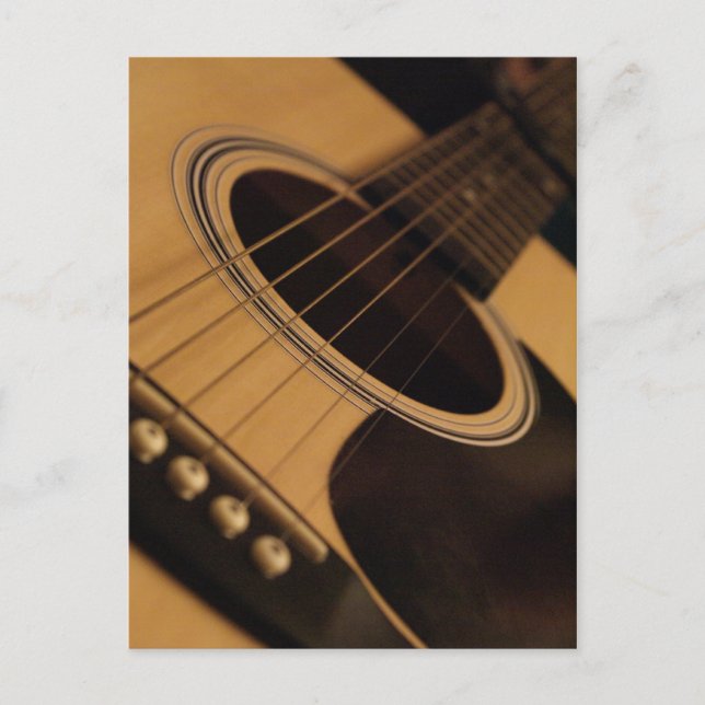 Carte Postale guitare (Devant)