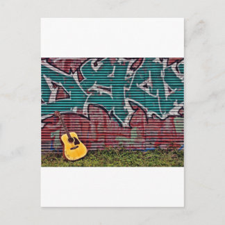 Carte Postale Guitare