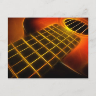 Carte postale guitare