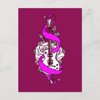 Carte Postale Guitare 2