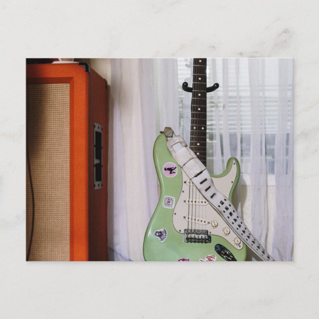 Carte Postale Guitare Acoustique Exceptionnelle (Devant)