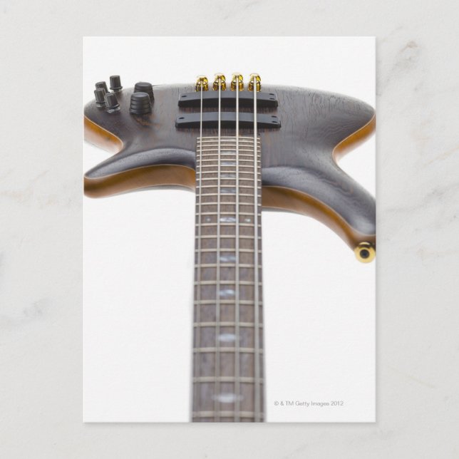 Carte Postale Guitare basse électrique (Devant)