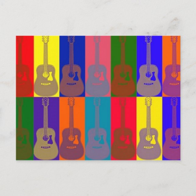 Carte postale Guitare Heaven (Devant)