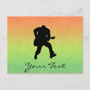 Carte Postale Guitariste