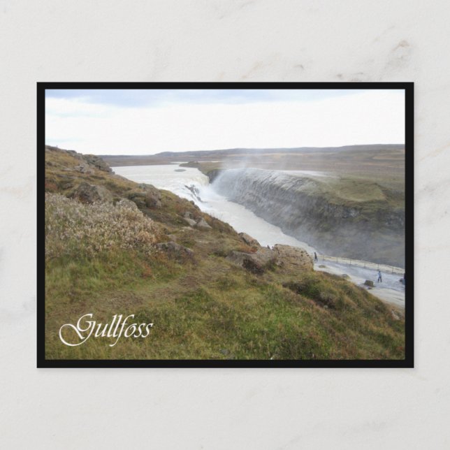 Carte Postale Gullfoss (Devant)