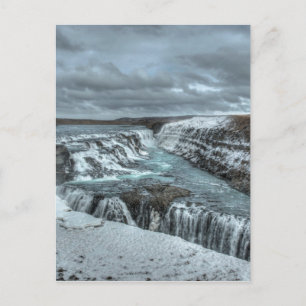 Carte Postale Gullfoss Waterfall, Iceland