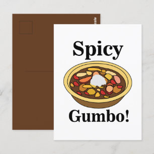 Carte Postale Gumbo Gumbo épicé