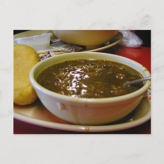 Carte Postale Gumbo Rolls Bowls (Devant)