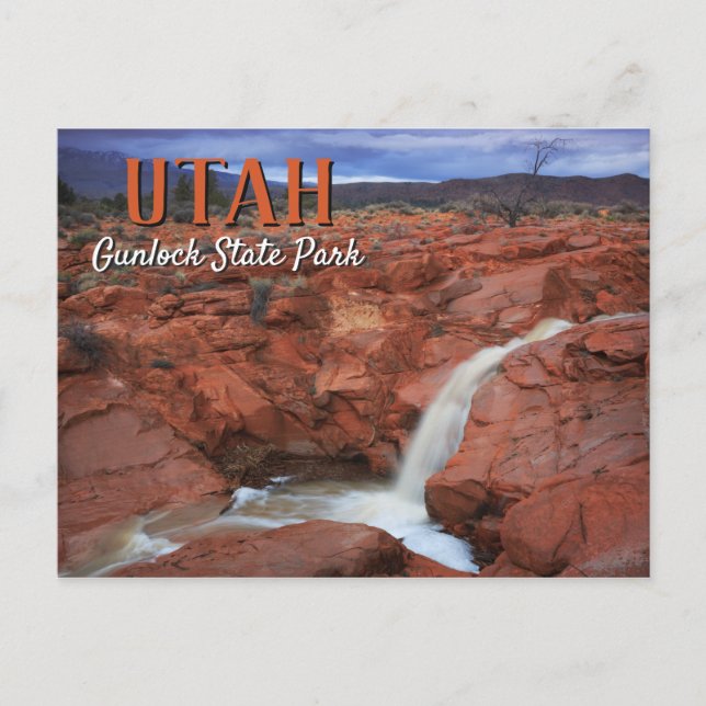 Carte Postale Gunlock State Park Utah Paysage (Devant)