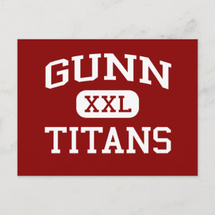 Carte Postale Gunn - Titans - Lycée - Palo Alto California