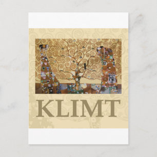 Carte Postale Gustav Klimt Arbre De Vie