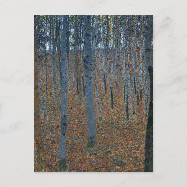 Carte Postale Gustav Klimt - Beech Grove. Trees Nature Wildlife (Devant)