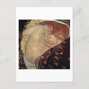 CARTE POSTALE: GUSTAV KLIMT : DANAE : 1917-1918
