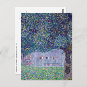 Carte Postale Gustav Klimt - Ferme en Haute-Autriche