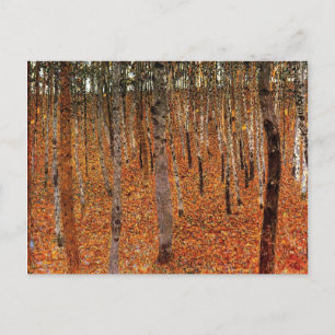 Carte Postale Gustav Klimt Forêt de hêtres L'art moderne