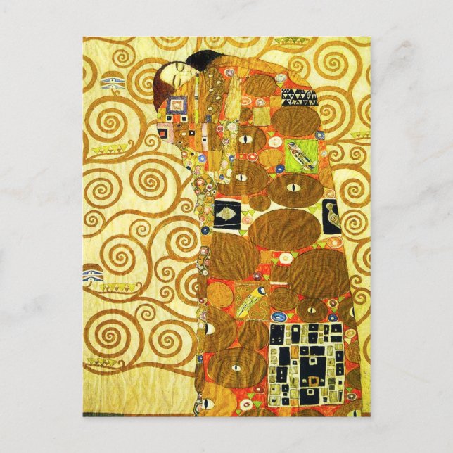 Carte Postale Gustav Klimt Fulfillt (Devant)