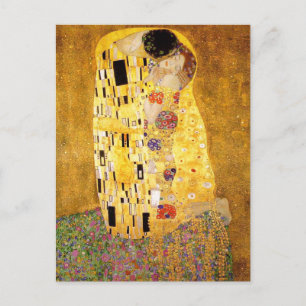 Carte Postale Gustav Klimt La Peinture Classique Du Kiss