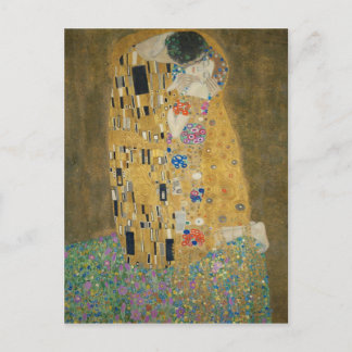Carte Postale Gustav Klimt - Le baiser