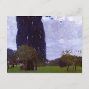 Carte Postale Gustav Klimt - Les grands peupliers II