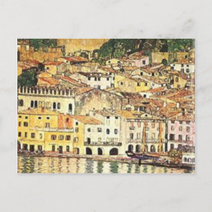 Carte Postale Gustav Klimt - Malcesine sur le lac de Garde