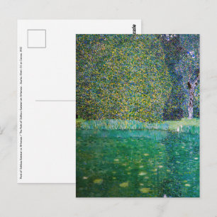 Carte Postale Gustav Klimt - Parc Schloss Kammer am Attersee