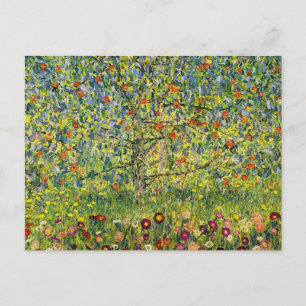 Carte Postale Gustav Klimt peinture art nouveau L'arbre Apple