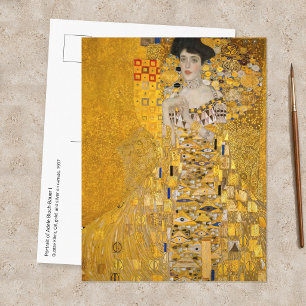 Carte Postale Gustav Klimt - Portrait d'Adèle Bloch-Bauer I