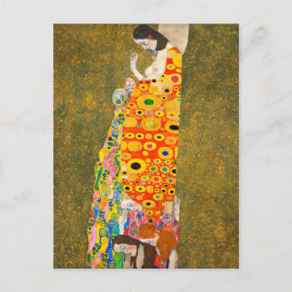Carte Postale Gustav Klimt The Hope II, Die Hoffnung II