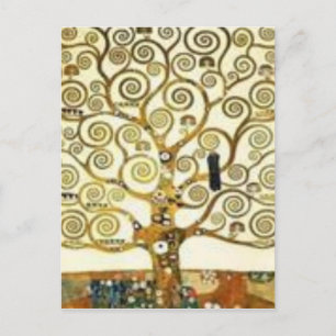 Carte Postale Gustav Klimt - the Tree of Life painting