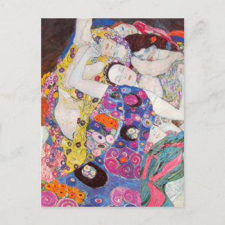 Carte postale Gustav Klimt Virgins