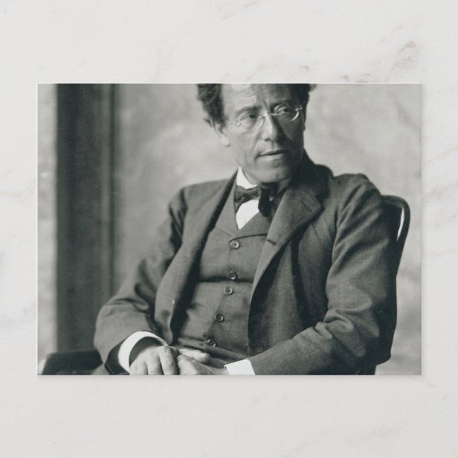 Carte Postale Gustav Mahler (Devant)