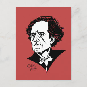 Carte Postale Gustav Mahler