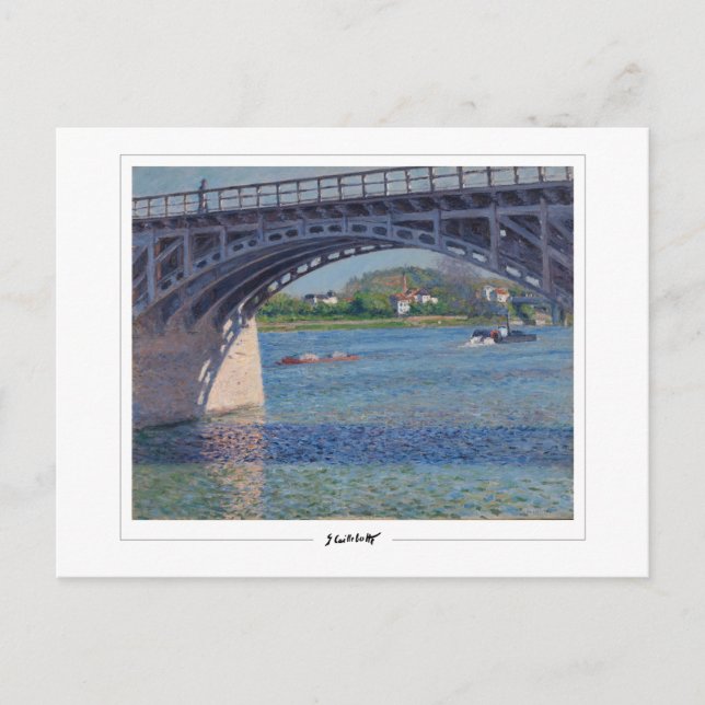 Carte Postale Gustave Caillebotte #10 - Beaux-Arts (Devant)