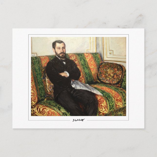 Carte Postale Gustave Caillebotte #136 - Beaux-Arts (Devant)