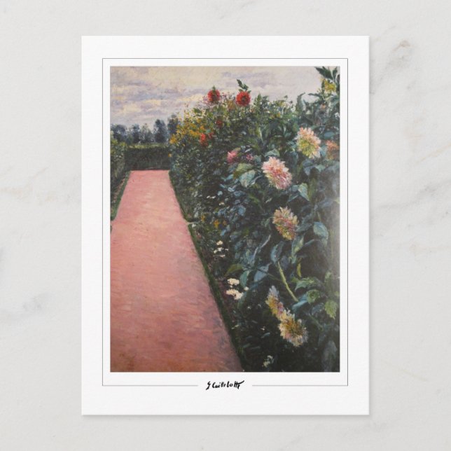 Carte Postale Gustave Caillebotte #181 - Beaux-Arts (Devant)