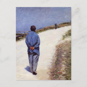 Carte Postale Gustave Caillebotte - Pere Magloire sur la route