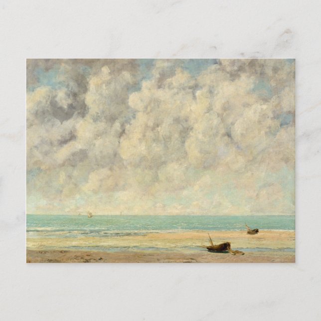 Carte Postale Gustave Courbet | Mer Calme (Devant)